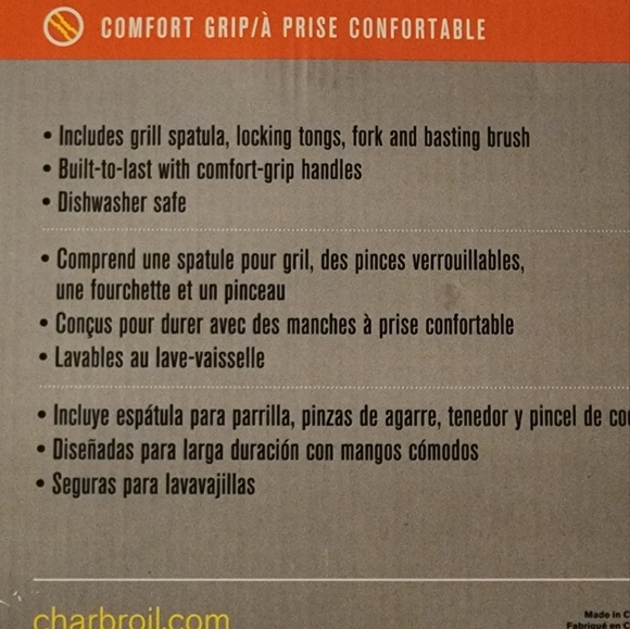 Char Boil 4 Piece Grill Set - Picture 5 of 6